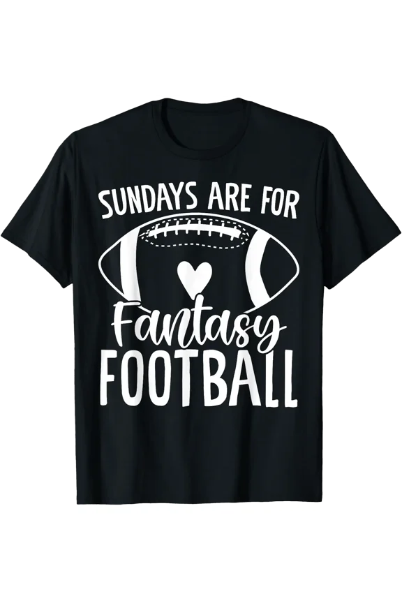 Sundays Are For Fantasy Football Commish FFL Draft Kickers T-Shirt, Unisex T-Shirt