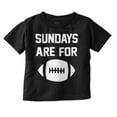 thumbnail image 1 of Sundays Are For Football Athletic Toddler Boy Girl T Shirt Infant Toddler Brisco Brands 2T, 1 of 6