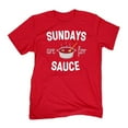 thumbnail image 1 of Sundays Are For Sauce Tee, 1 of 4