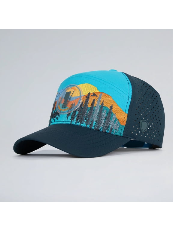 Sundaze Performance Snapback | Take a Hike | Blue Aqua