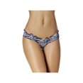 thumbnail image 1 of Sundazed Womens Mermaid Ruffled Animal Print Swim Bottom Separates Black S, 1 of 3