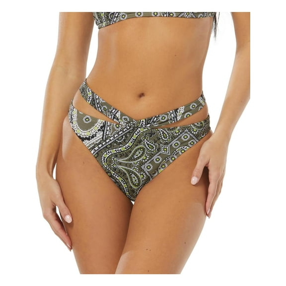 Sundazed Womens Riley Paisley Strappy Swim Bottom Separates