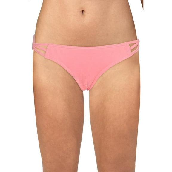 Sundazed Womens Stunner Strappy Bikini Swim Bottom Separates Pink S