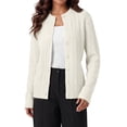 thumbnail image 1 of Sundazz Cable Knit Cardigan Sweaters for Women Long Sleeve Button Down Sweaters Fall Winter Clothes, 1 of 8