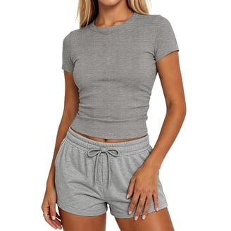 No Boundaries Seamless Crop Top with Short Sleeves, Women's