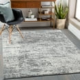 thumbnail image 1 of Sunderland Gray 5'3" x 7'3" Modern Rectangle Area Rug, 1 of 6