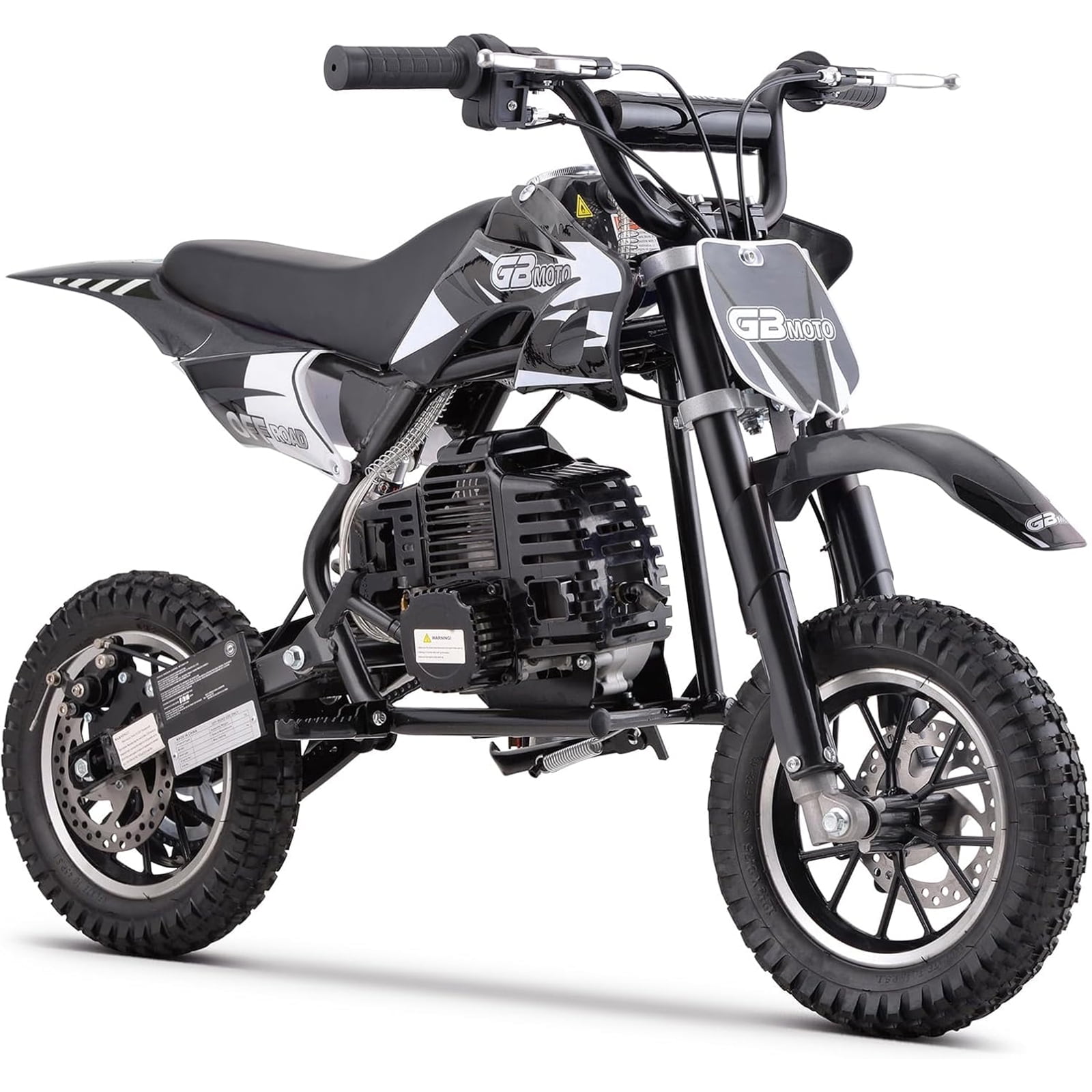 Sunderwell Gasoline 50CC Dirt Bike,4-Stroke,BLACK