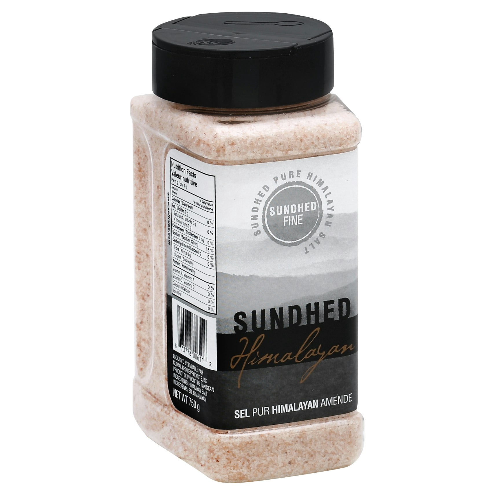 Sundhed Himalayan Salt Fine Jar 750 gm (Pack Of 6)