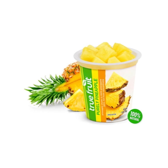 Sundia True Fruit Purely Pineapple with Lid 7oz (PACK OF 12)