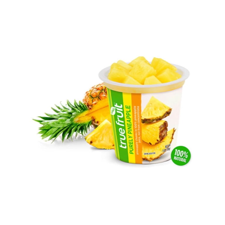 Sundia True Fruit Purely Pineapple with Lid 7oz (PACK OF 12