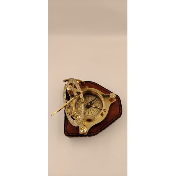 Sundial Compass Solid Brass Sun Dial