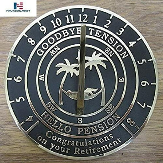 Sundial Gift, Inspired Gift, a Truly Original Retirement Gift