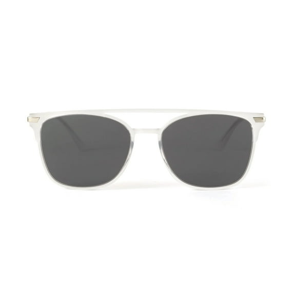 Sundog Lush Women's Trueblue Matte Crystal Clear/Grey-Flash Mirror Sunglasses