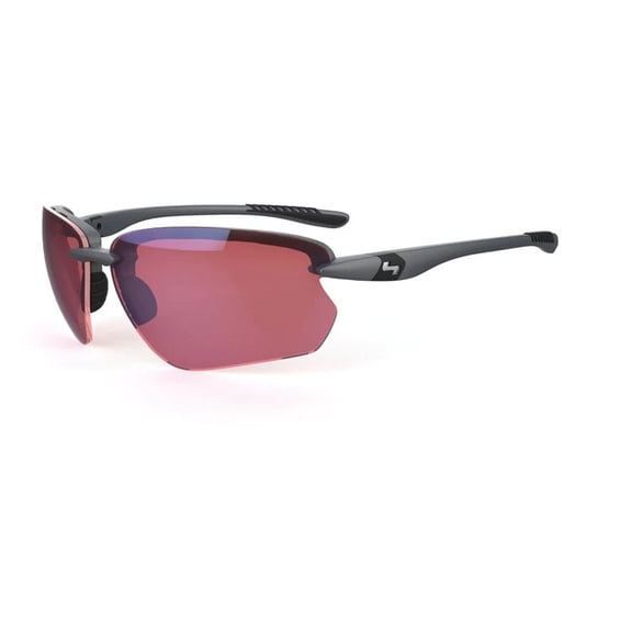Sundog Men's Laser Ext Trueblue Dark Matte Grey/Aurora-Lt Blue Mirror Sunglasses