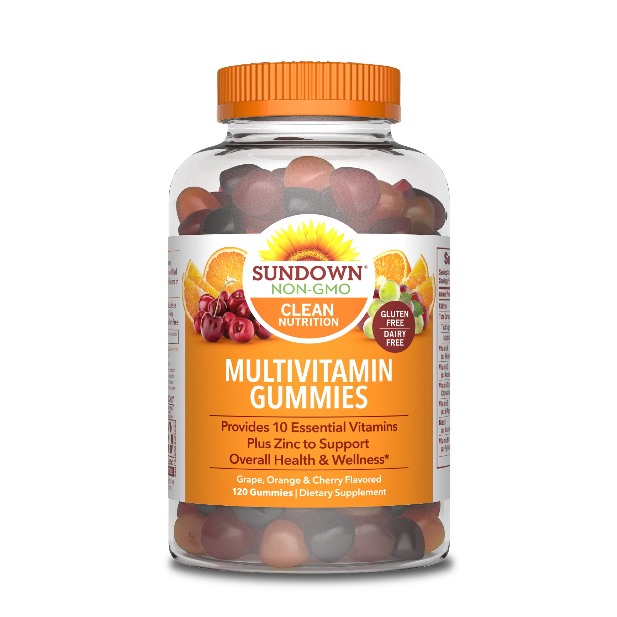 Sundown Adult Multivitamin Gummies with Vitamin C, D3 and Zinc for