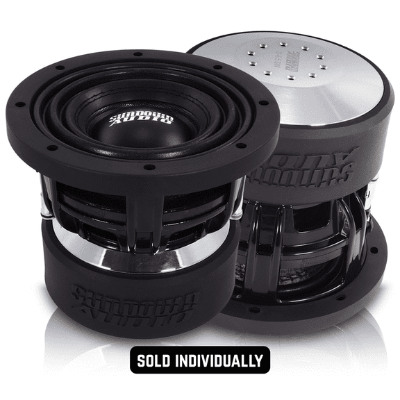 Sundown Audio 6.5-inch 500W RMS Power Dual 2 Ohm Voice Coils Car Subwoofer (NEW)