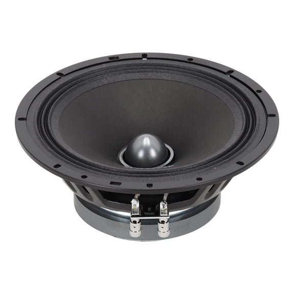 Sundown Audio 8 Inch 100 Watt RMS Car Audio Midrange Speaker, 8 Ohm, Phase Plug, 120 Hz to 6 kHz Frequency Range