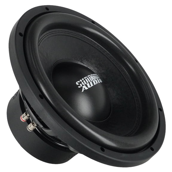 Sundown Audio E-12 V.4 D4 12 Inch 750W RMS DVC 4 Ohm Car Subwoofer, 14mm Xmax, Ported Enclosure Ready