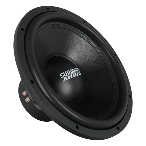 Sundown Audio E-15 V.4 D2 15 Inch 750W RMS DVC 2 Ohm Car Subwoofer, 14mm Xmax, Ported Enclosure Ready