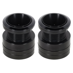 Sundown Audio GT-R1 2 in 100-Watt RMS Bullet Tweeters 4 Ohm, 100 dB, 4kHz-20kHz, Slim Mount Ring, for Car Door Speaker Upgrades, 2-Piece