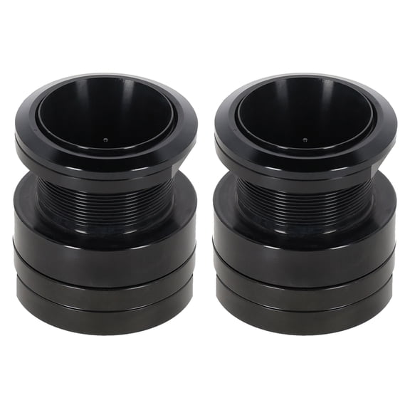 Sundown Audio GT-R1 2 in 100-Watt RMS Bullet Tweeters 4 Ohm, 100 dB, 4kHz-20kHz, Slim Mount Ring, for Car Door Speaker Upgrades, 2-Piece
