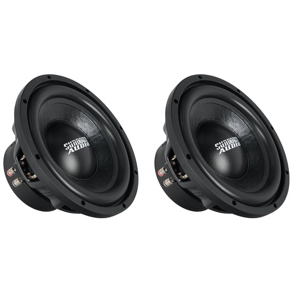 Sundown Audio LCS-10 v.2 D4 10 Inch 500W RMS DVC 4 Ohm Car Subwoofers, 14mm Xmax, Ported Box Ready, Pair, 2-piece
