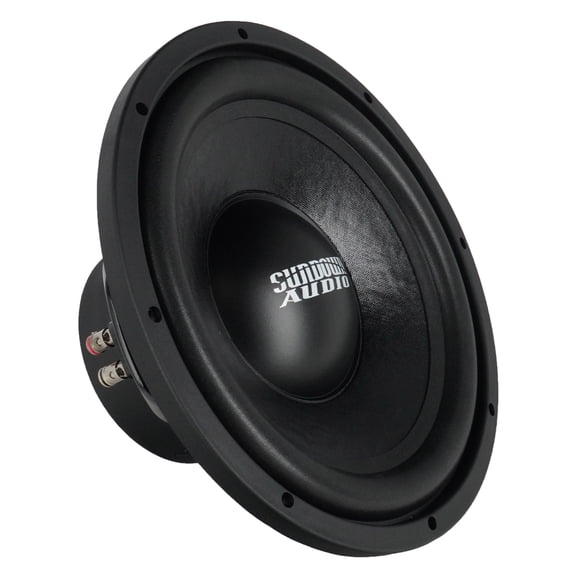 Sundown Audio LCS-12 V.2 D4 12" 500 Watt RMS Car Subwoofer, Dual 4 Ohm Voice Coils, 14 mm Xmax, Ported Enclosure Ready