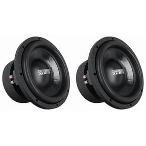 Sundown Audio SA-10 D4 Classic 10 in 1000W RMS DVC 4 Ohm Car Subwoofers, 2.5 in Coil, Deep Bass, Pair 2-piece