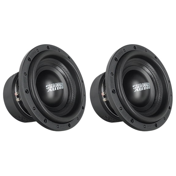 Sundown Audio SA-10 V.2 D4 10" 1250W RMS DVC 4-Ohm Car Subwoofers, 2.75" Voice Coil, Deep Bass, Pair 2-piece