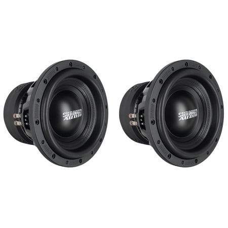 Sundown Audio SA-10 V.3 D2 1500W RMS 10 Inch DVC 2 Ohm Car Subwoofer, 22mm Xmax, Faraday Rings, SA Series Pair, 2-piece