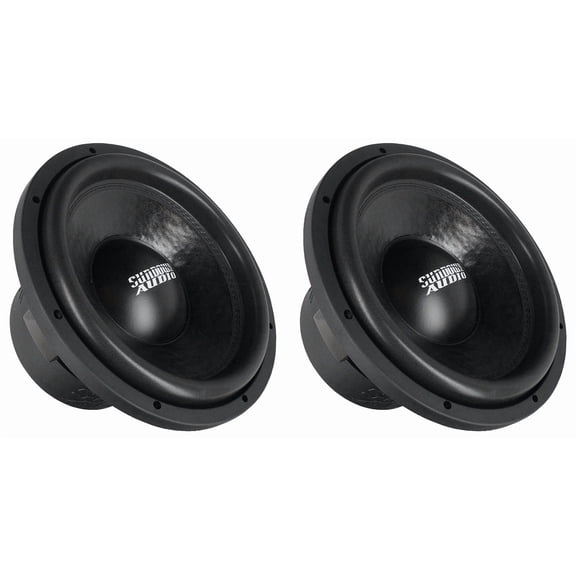 Sundown Audio SA-12 D4 Classic 12 in 1000W RMS DVC 4-Ohm Car Subwoofers, Cast Frame, Deep Bass, Pair, 2-piece