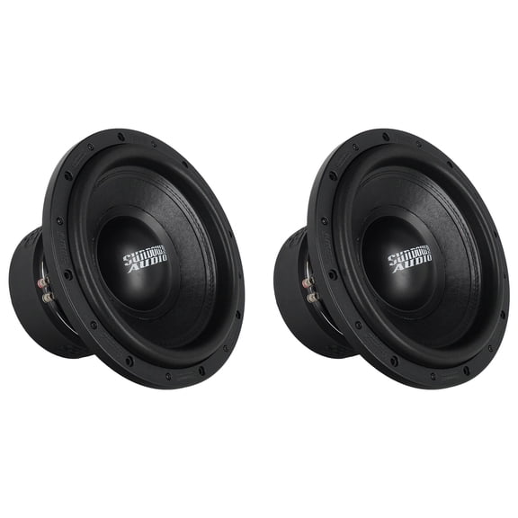 Sundown Audio SA-12 V.2 D2 12 Inch 1250W RMS DVC 2 Ohm Car Subwoofer, Aluminum Voice Coil, 19mm Xmax, Pair