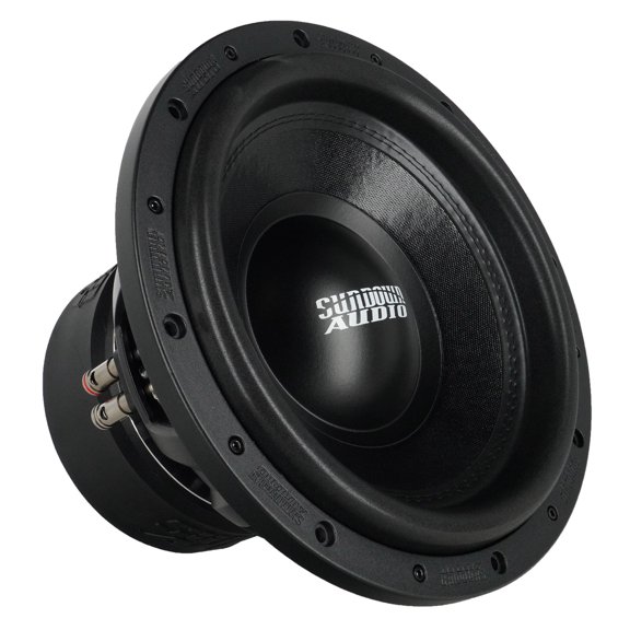 Sundown Audio SA-12 V.3 D4 SA Series 12 Inch 1500W RMS Car Subwoofer, Dual 4 Ohm, 2.75 Inch Coil, 22mm Xmax, Faraday Rings