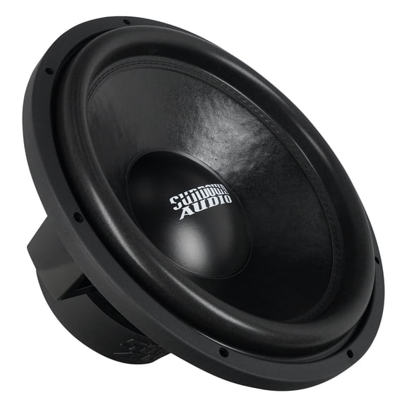Sundown Audio SA-15 D4 Classic 15 in 1000W RMS DVC 4 Ohm Car Subwoofer, Cast Frame, 2.5 in Coil, Spring Terminals, 19 mm Xmax