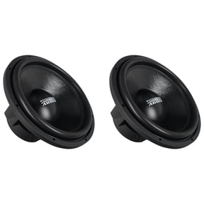 Sundown Audio SA-15 D4 Classic 15 in 1000w RMS DVC 4-Ohm Car Subwoofers, Cast Frame, Faraday Ring, Pair