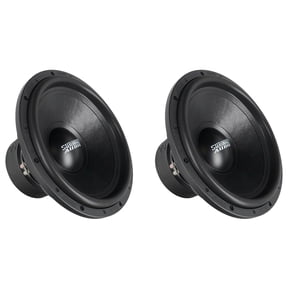 Sundown Audio SA-15 V.2 D4 15 in 1250W RMS DVC 4 Ohm Car Subwoofers, Cast Frame, 2.75 in Coil, for Bass Systems, 2-piece