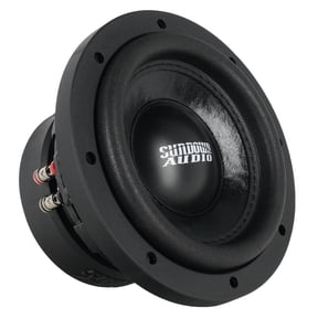 Sundown Audio SA-6.5SW D2 6.5 Inch 300W RMS DVC 2-Ohm Car Audio Subwoofer, Shallow Mount, Faraday Ring, Cooling Vents, SA Series