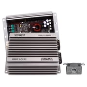 Sundown Audio SAEv4-600D Mono Block Class D Car Amplifier 600W RMS at 1-Ohm with Wired Remote and Clipping Indicator