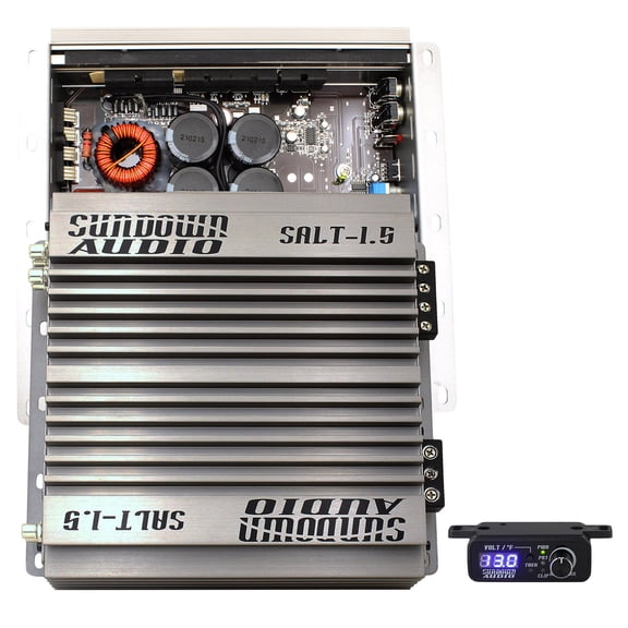 Sundown Audio SALT 1.5 Monoblock Linkable Digital Vehicle Audio Amplifier