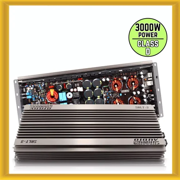 Sundown Audio SALT-3 3000 Watts Power Mono Block Class D Car Amplifier New
