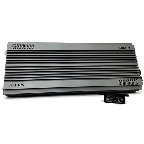 Sundown Audio SALT-4 4000W RMS Linkable Monoblock Digital Class-D Car Amplifier