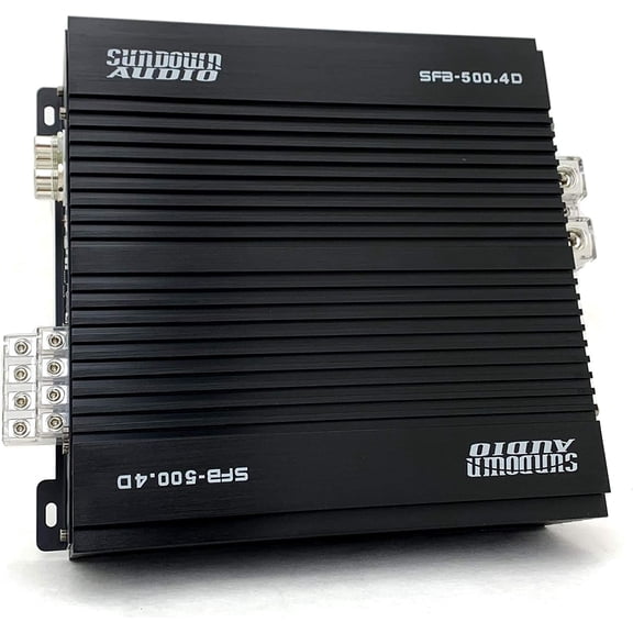 Sundown Audio SFB-500.4D 4 Channel AMP Component Speakers Tweeters Amplifier