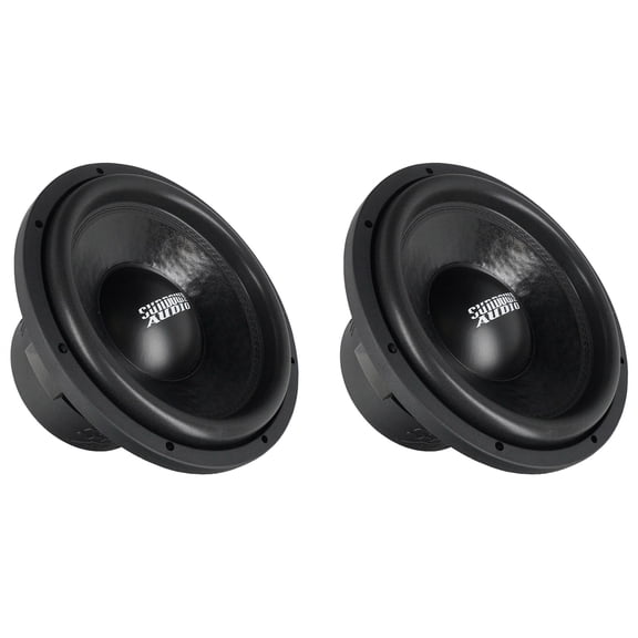 Sundown Audio SW-SACL12D2 (2) SA-12 D2 Classic 12" 1000W RMS Car Subwoofers DVC 2-Ohm 1000W Power Handling Black