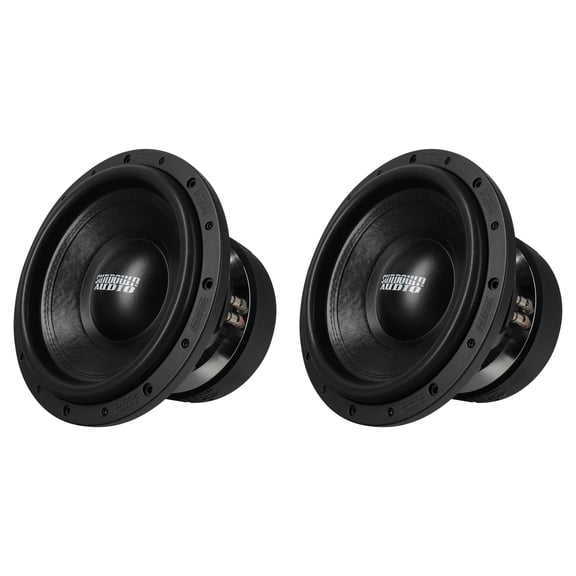 Sundown Audio U-12 V.2 D2 (Pair) (2) 12" 2000W RMS Dual 2-Ohm Car Subwoofers 2000W Power Handling Black