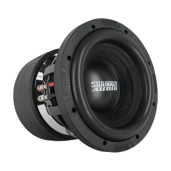 Sundown Audio X8 V4 D4 8" 1250W RMS Dual 4-Ohm Voice Coil DVC Car Subwoofer