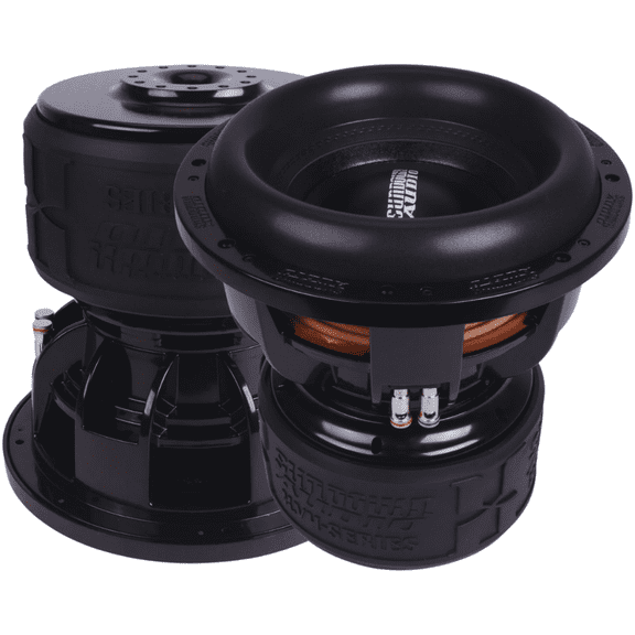 Sundown Audio XV4 X-Series 12" 6000W Peak Dual 2-Ohm Voice Coil Car Subwoofer