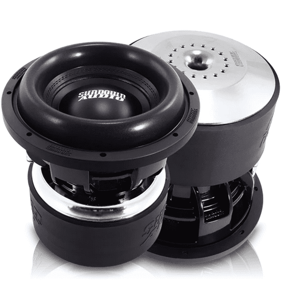 Sundown Audio ZV6 10 D1 10" 2500W RMS Power Dual 1-Ohm Voice Coil Car Subwoofer