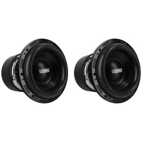 Sundown Audio ZV6-15 D2 15 Inch 3250W RMS DVC 2-Ohm Car Subwoofers, 8-Layer Voice Coil, Ported Box Bass, 2-piece