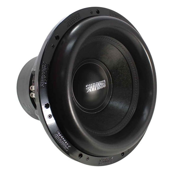 Sundown Bass Wide Frequency Range Subwoofer Black, 15"