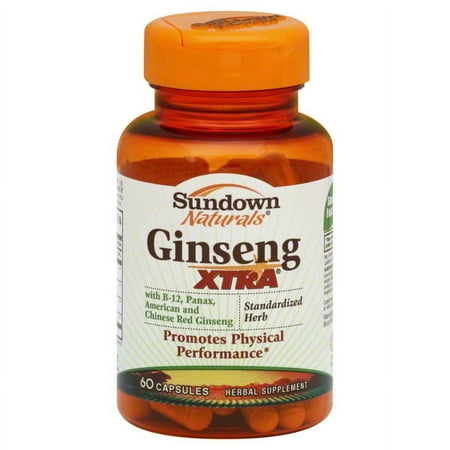 Sundown Ginseng XTRA Capsules 60 Capsules